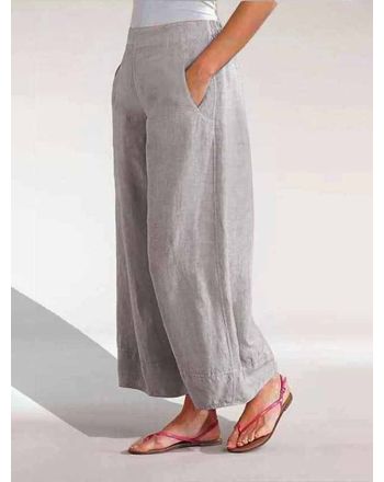 Cotton Linen Casual Pants