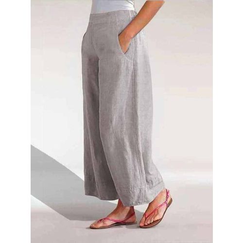 Cotton Linen Casual Pants